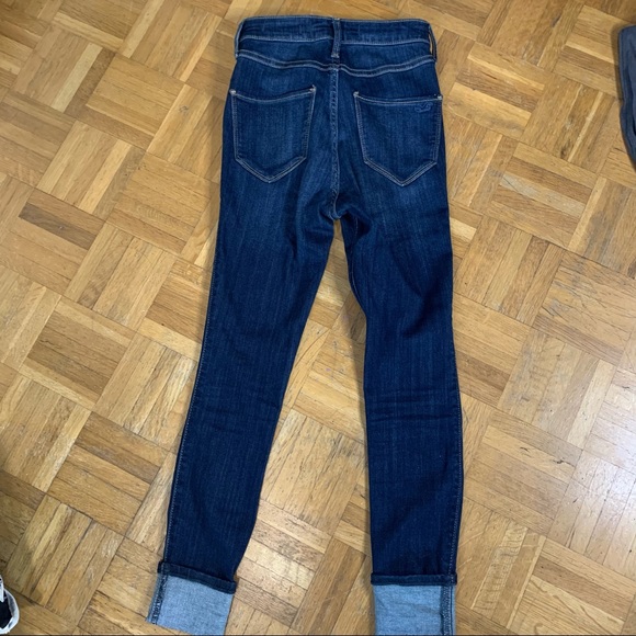 Hollister Dark Ultra High Rise Crop Jean Leggings - Picture 10 of 15